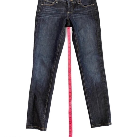 paige Premium Denim Blue Heights Low Rise Jeans - Picture 4 of 6